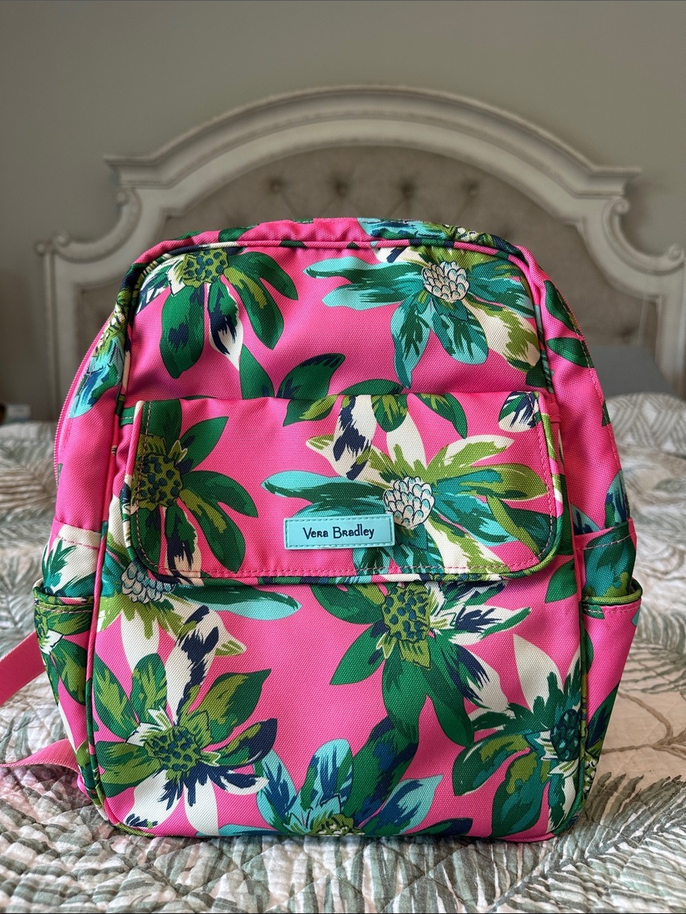 Vera Bradley RETIRED Tropical Paradise 2014 Mini Backpack